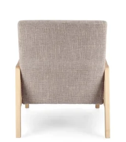 Outlet Bizzotto POLTRONA IN TESSUTO BIANCO GRIGIO - DEANNA