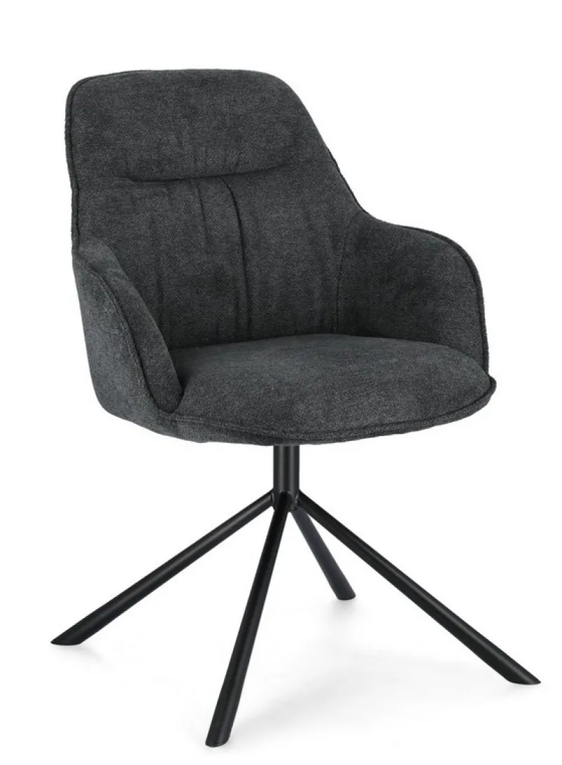 Outlet Bizzotto POLTRONA IN TESSUTO DARK - GRANT