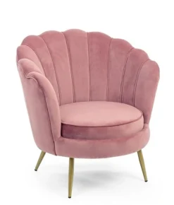 Best Bizzotto POLTRONA IN VELLUTO ROSA ANTICO - GILIOLA