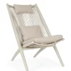Bizzotto POLTRONA LOUNGE C-C ALOHA SANDSHELL