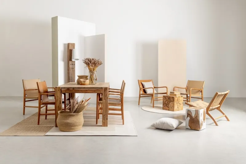 Online Bizzotto POLTRONA LOUNGE IN PELLE COGNAC - CAROLINE