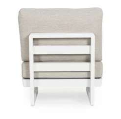 New Bizzotto POLTRONA MODULARE IN ALLUMINIO BIANCO WG20 - INFINITY