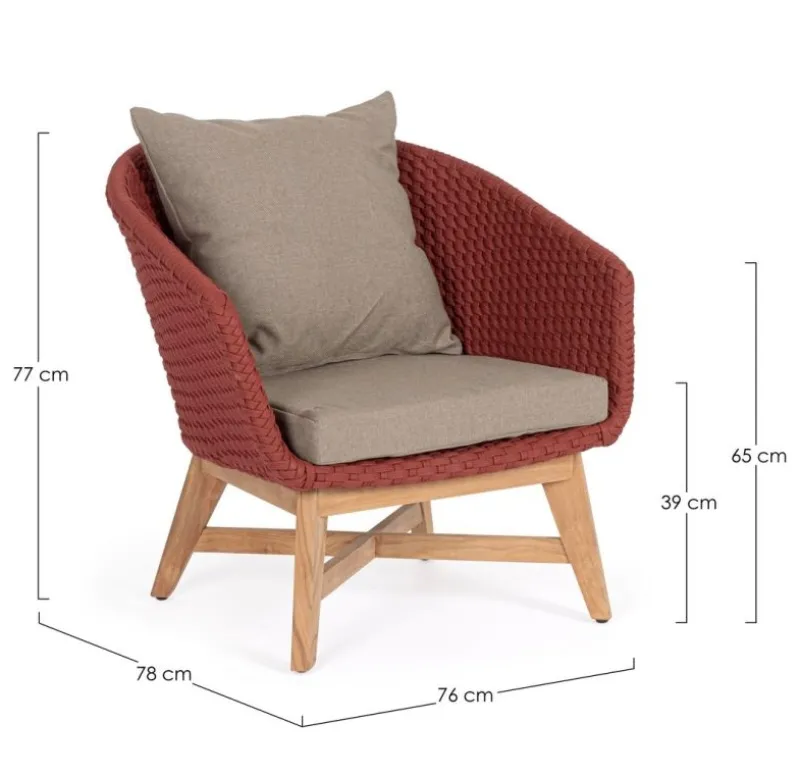 Hot Bizzotto POLTRONA SCARLET - COACHELLA