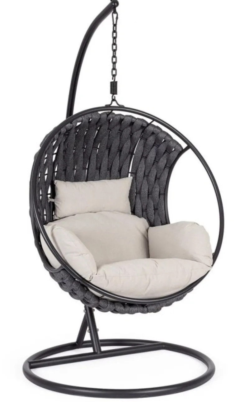 Best Bizzotto POLTRONA SOSPESA C-C GALAPAGOS NERO