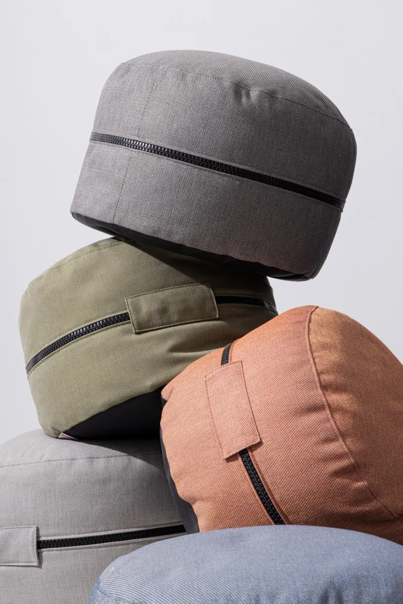 Clearance Bizzotto POUF GULIZAR GRAPHITE D50