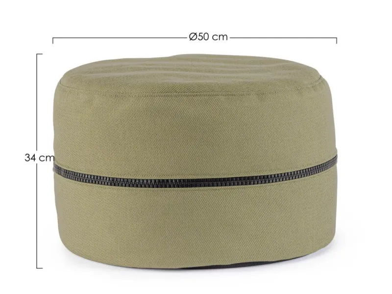 Sale Bizzotto POUF GULIZAR OLIV D50