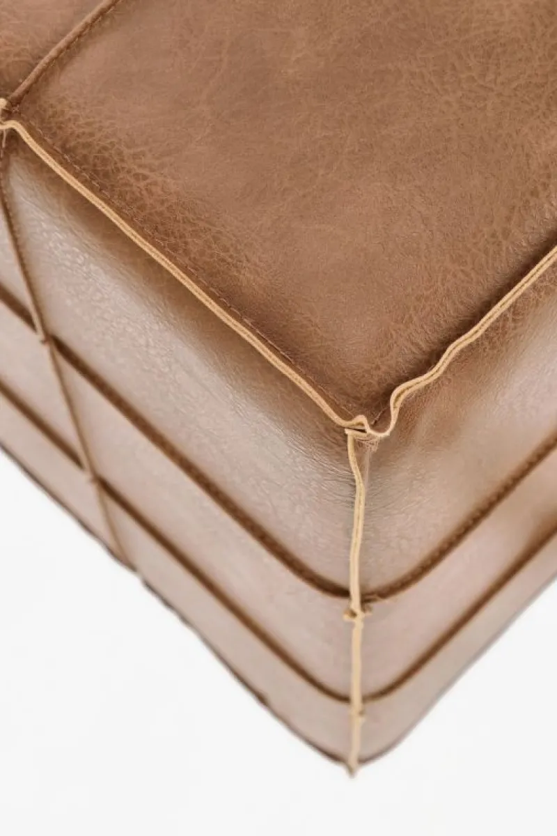 New Bizzotto POUF LARISA COGNAC