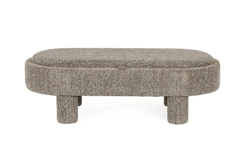 New Bizzotto POUF TANYA C-VASS OVALE GRIGIO