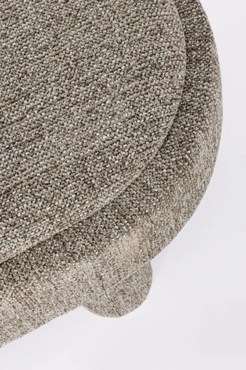 New Bizzotto POUF TANYA C-VASS OVALE GRIGIO