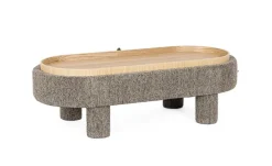 New Bizzotto POUF TANYA C-VASS OVALE GRIGIO