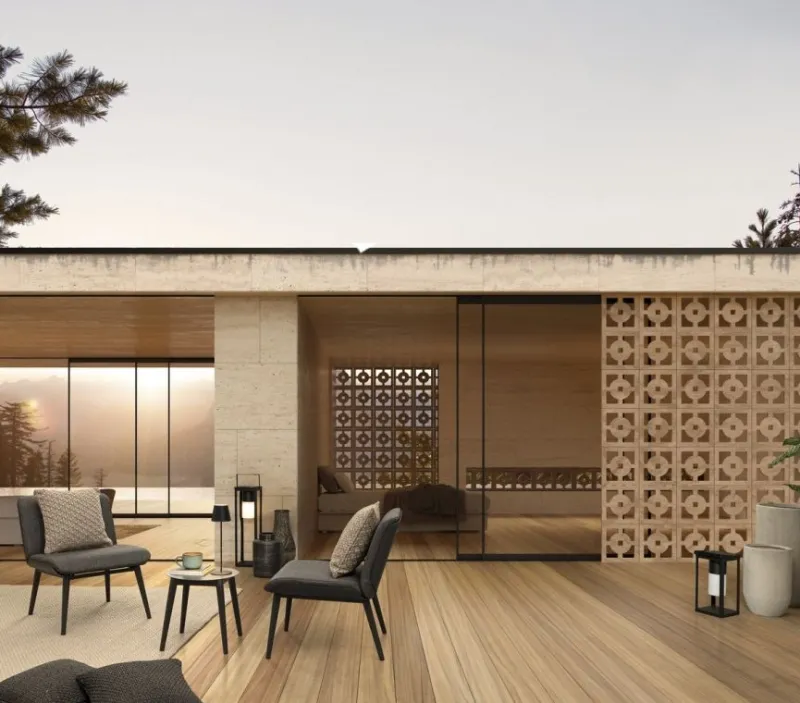 Outlet Bizzotto SALOTTO IN ALLUMINIO ANTRACITE WG21 - ISABELA