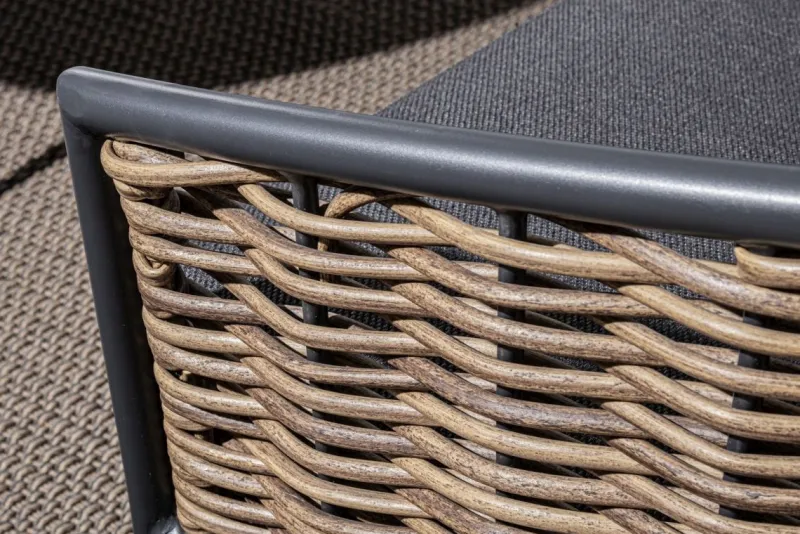 Hot Bizzotto SALOTTO IN FIBRA SINTETICA ANTRACITE YK13 - MARIBELA