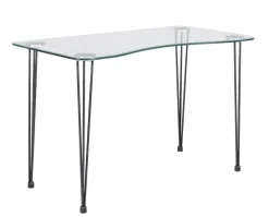 Clearance Bizzotto SCRIVANIA 120X60 NERA - RONDO'