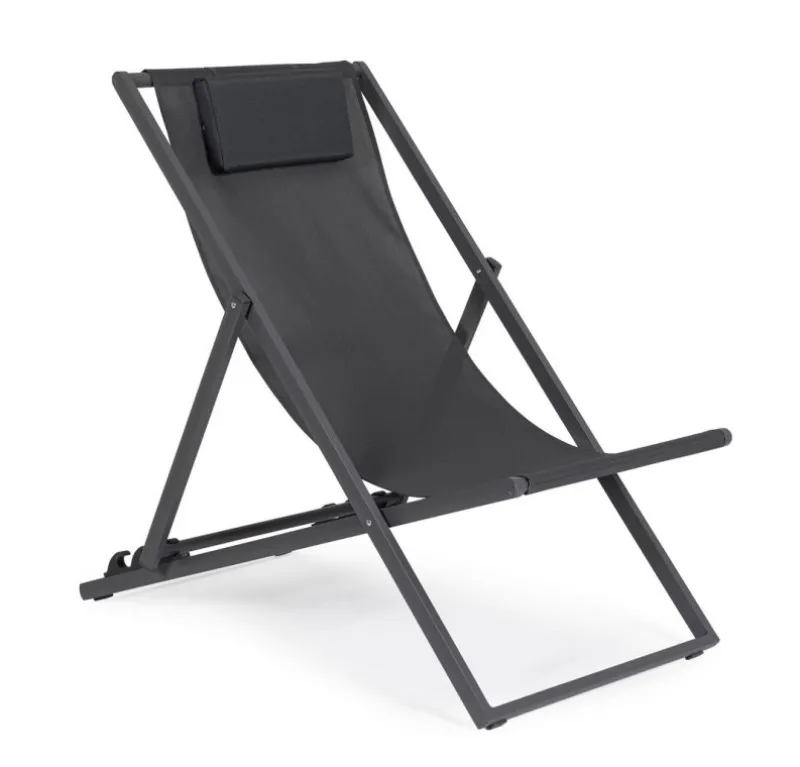 Discount Bizzotto SDRAIO IN ALLUMINIO ANTRACITE - TAYLOR