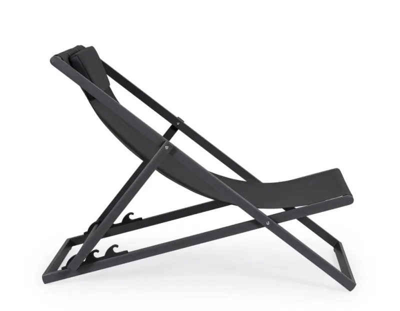 Discount Bizzotto SDRAIO IN ALLUMINIO ANTRACITE - TAYLOR