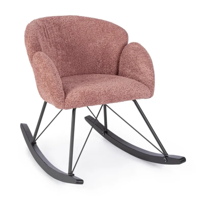 Online Bizzotto SEDIA A DONDOLO EFFETTO BOUCLE' CANYON - SIBILLA