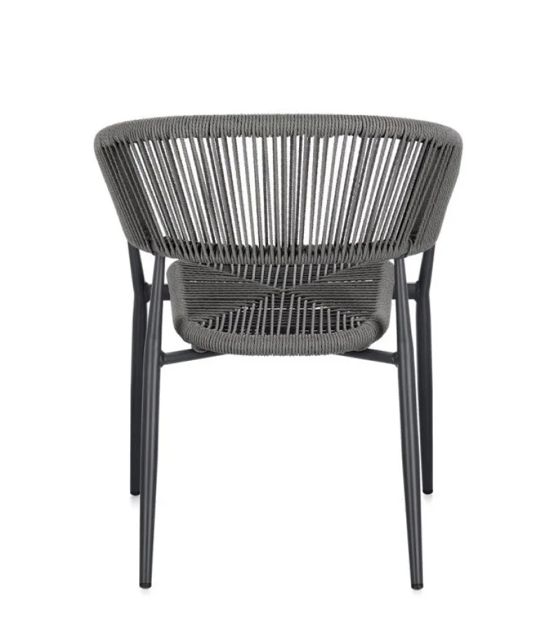 Bizzotto SEDIA C-BR ALGAIDA ANTRACITE/GRIGIO