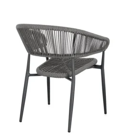 Bizzotto SEDIA C-BR ALGAIDA ANTRACITE/GRIGIO