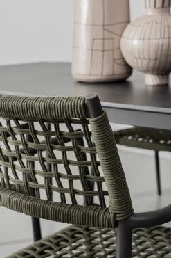 Online Bizzotto SEDIA C-BR CALETA ANTRACITE/VERDE