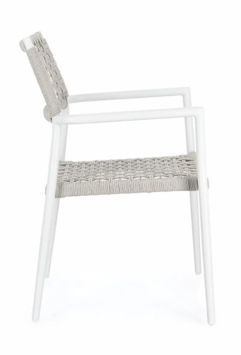 Hot Bizzotto SEDIA C-BR CALETA BIANCO