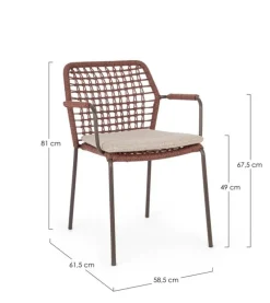 Online Bizzotto SEDIA C-BR C-C CANAR JAVA