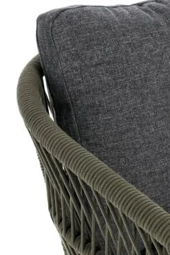 Outlet Bizzotto SEDIA C-BR C-C GALDANA ANTRACITE/VERDE