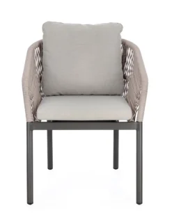 New Bizzotto SEDIA C-BR C-C GALDANA ANTRACITE/KHAKI