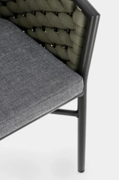 Online Bizzotto SEDIA C-BR C-C MARGALIDA ANTRACITE/VERDE