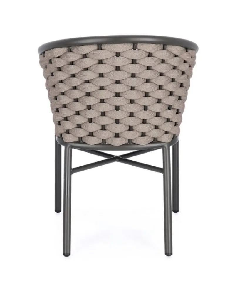 Online Bizzotto SEDIA C-BR C-C MARGALIDA ANTRACITE/KHAKI