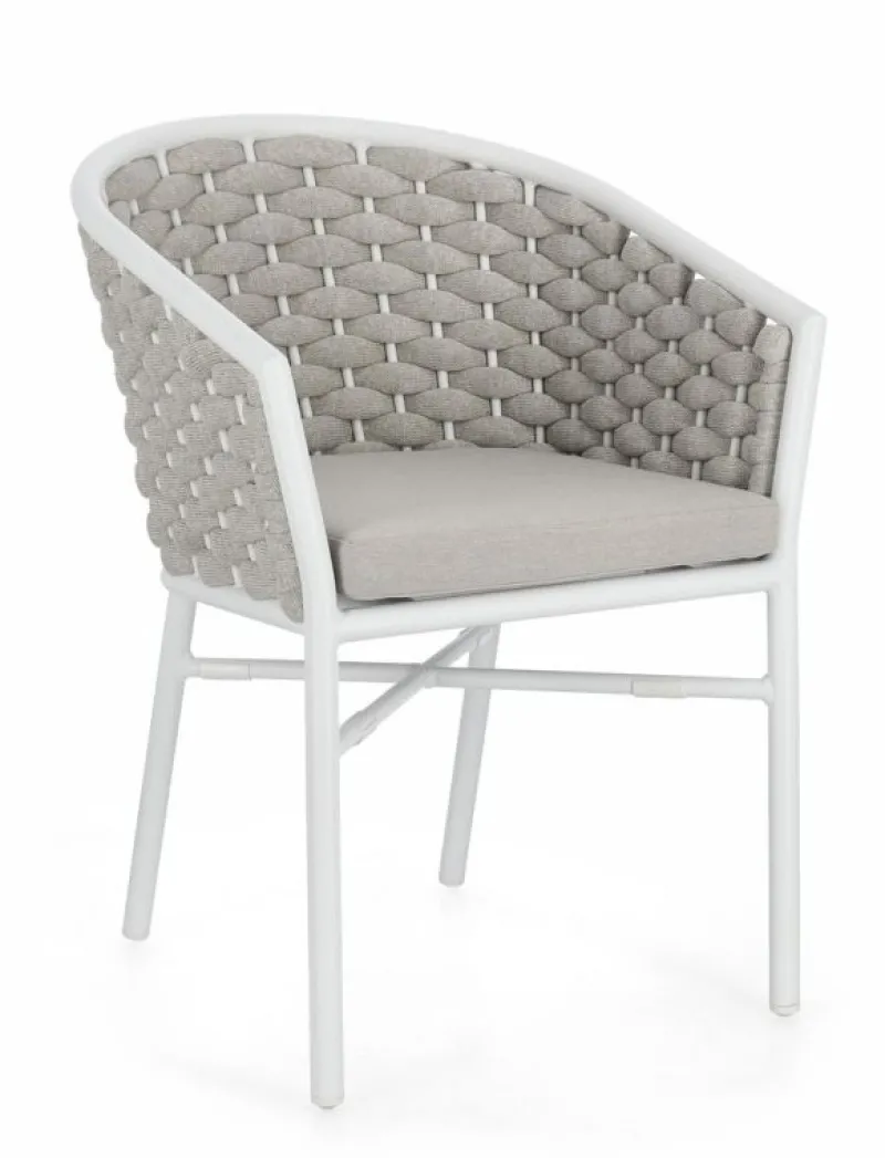 Clearance Bizzotto SEDIA C-BR C-C MARGALIDA BIANCO