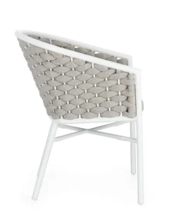 Clearance Bizzotto SEDIA C-BR C-C MARGALIDA BIANCO