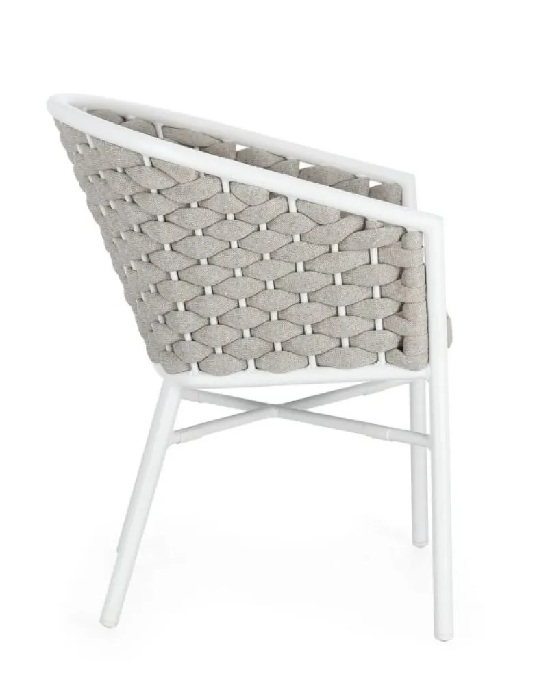 Clearance Bizzotto SEDIA C-BR C-C MARGALIDA BIANCO