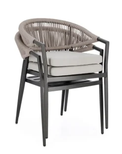 Sale Bizzotto SEDIA C-BR C-C MILLOR ANTRACITE/KHAKI