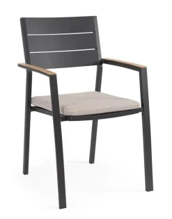 Clearance Bizzotto SEDIA C-BR C-C ZELMAR ANTRACITE YK13