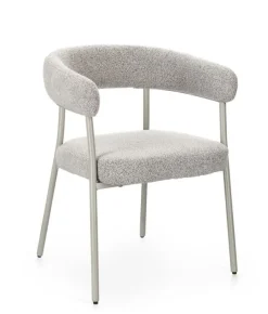 Online Bizzotto SEDIA C-BR GIAELE WARM GREY/TORTORA