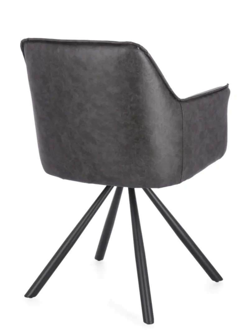 Sale Bizzotto SEDIA C-BR GIREV.BREVAL GRIGIO