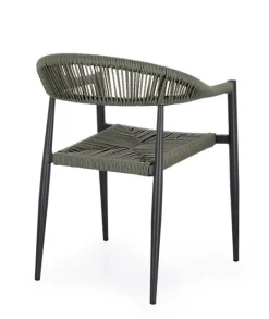 Bizzotto SEDIA C-BR JANDIA ANTRACITE/VERDE