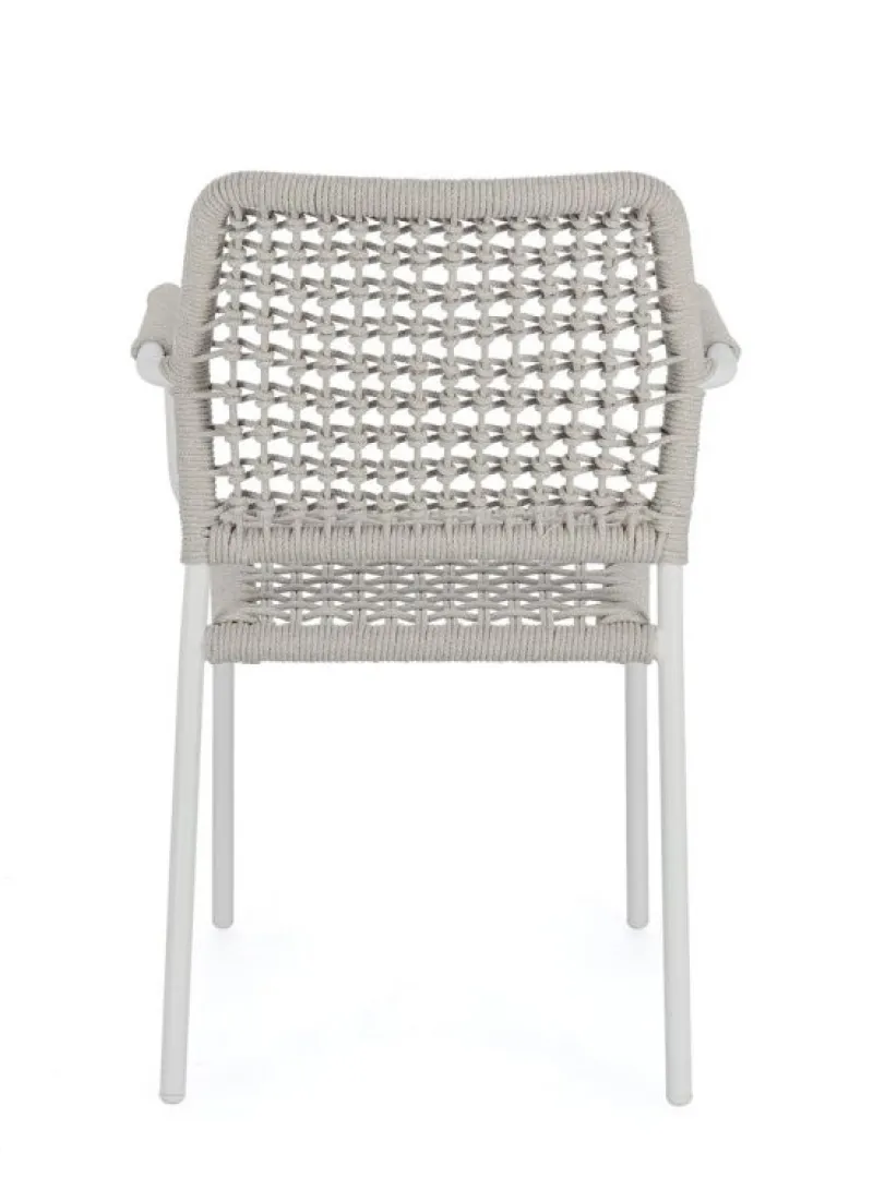 Outlet Bizzotto SEDIA C-BR RAJADA BIANCO