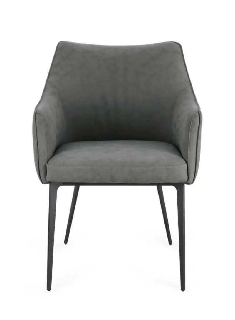 Bizzotto SEDIA C-BR RUSSELL GRIGIO SCURO