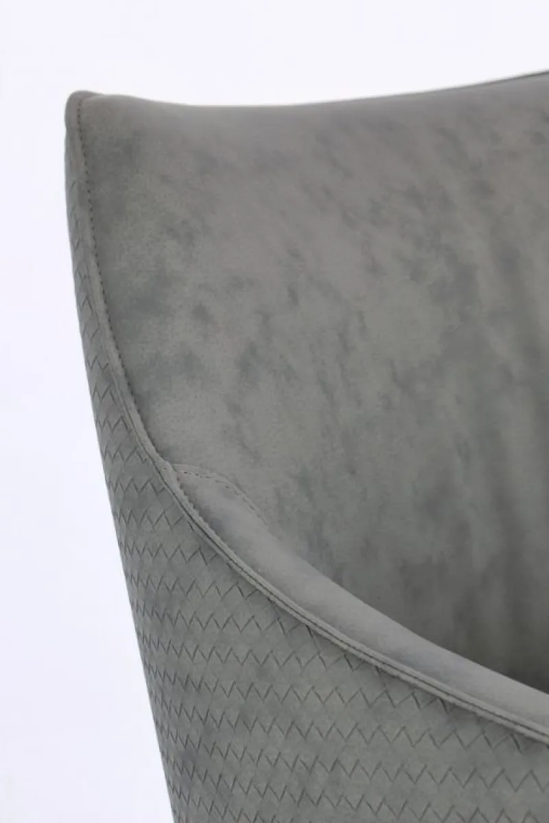 Bizzotto SEDIA C-BR RUSSELL GRIGIO SCURO