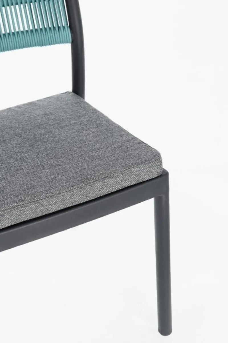 Bizzotto SEDIA C-C ALVIN ANTRACITE/AVIO