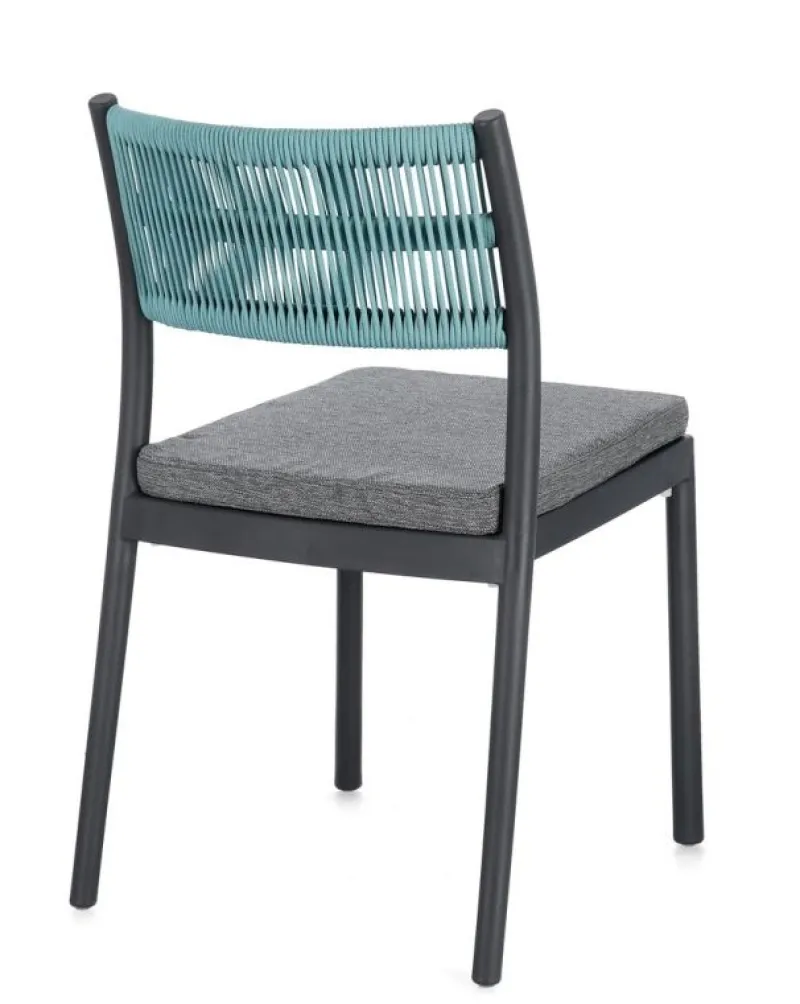 Bizzotto SEDIA C-C ALVIN ANTRACITE/AVIO