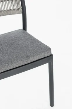 Clearance Bizzotto SEDIA C-C ALVIN ANTRACITE/GRIGIO CHIARO