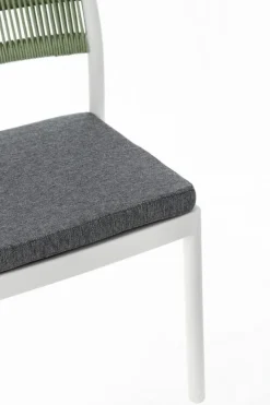 Bizzotto SEDIA C-C ALVIN BIANCO/VERDE