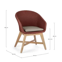 New Bizzotto SEDIA CON BRACCIOLO SCARLET - COACHELLA