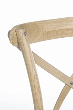 Discount Bizzotto SEDIA CROSS MARRONE NATURALE