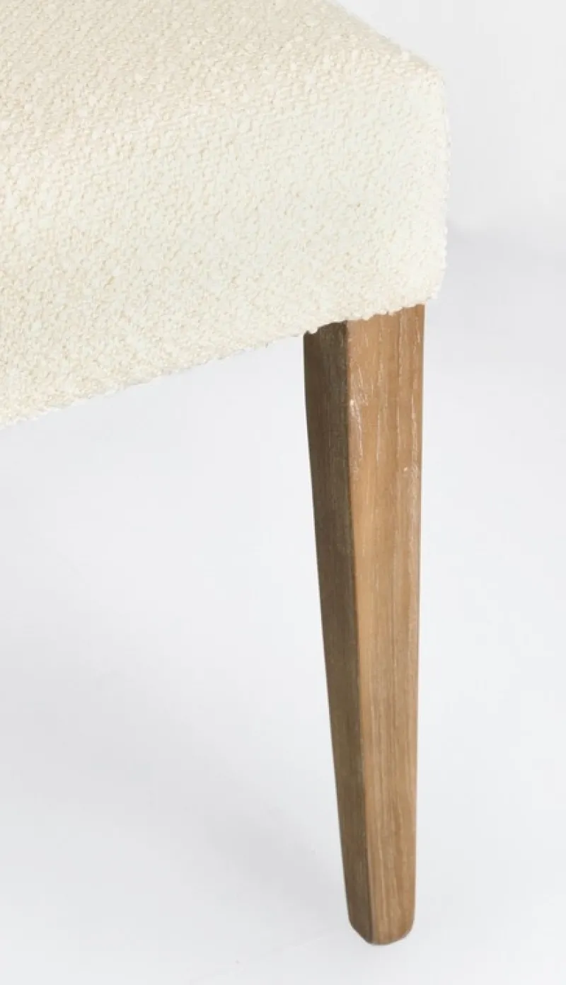 Online Bizzotto SEDIA EFFETTO BOUCLE' NATURALE - BEATRIZ