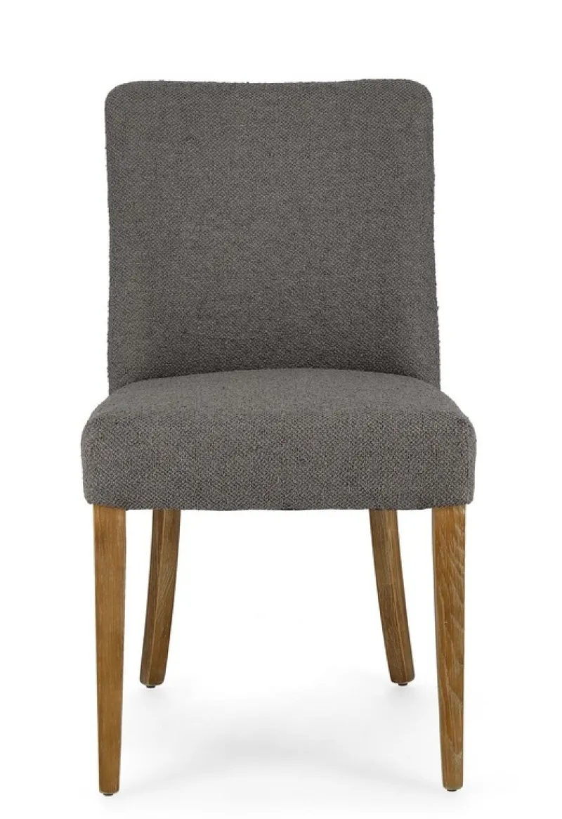 Bizzotto SEDIA EFFETTO BOUCLE' GRIGIO - BEATRIZ