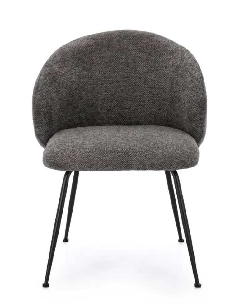 New Bizzotto SEDIA GESIEN GRIGIO SCURO