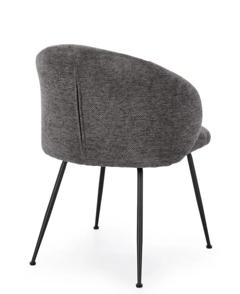 New Bizzotto SEDIA GESIEN GRIGIO SCURO